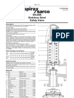 SVL606 Stainless Steel Safety Valve: Description