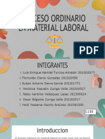 Presentacion Proceso Ordinario Laboral