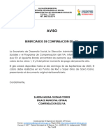 Listado de Beneficiarios Pendiente Por Cobrar La Compensacion Del Iva 2023