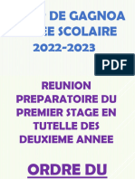 Cafop de Gagnoa Annee Scolaire 2022-2023