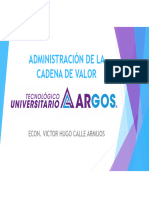 3 Administración de La Cadena de Valor