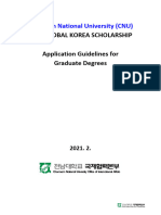 Chonnam National University-Guideline 2021GKS Graduate School (English)