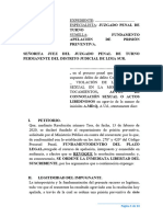 Apelacion Prisión Preventiva Actos Contra El Pudor Menor de Edad NCPP