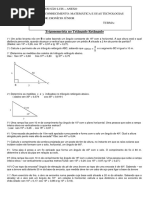 Atividade Extra 2 Ano - Trigonometria