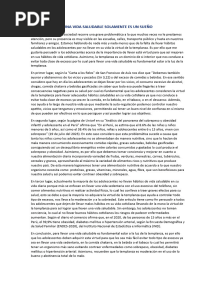 Articulo de Opinión Vida Saludable