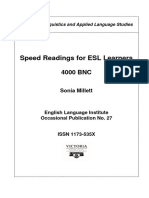 Speed Readings For ESL Learners 4000