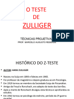 O Teste de Zulliger 2016