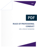 Rules of Professional Conduct