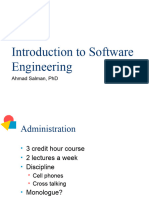 Software Engineering Introduction