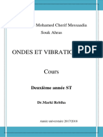 Cours Dondes Et Vibrations