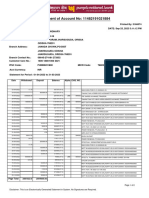 Punjab National Bank Statement