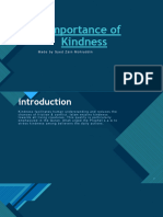 Importance of Kindness COMPUTOR PRESENTATION