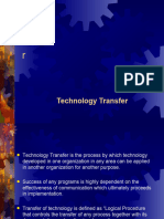 Technology Transfer