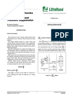 Littelfuse RC Snubber Networks For Thyristor Power Control and Transient Suppression PDF