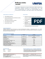 Ficha Tec. Grasa Alta Temp, Tec. Fluidos