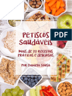 E Book Novo Mundo Petiscos Saudaveis