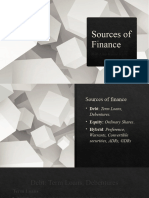 M3 - Sources of Finance