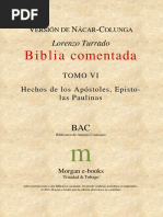 Bac - Biblia Comentada - Tomo Vi - Hechos Y Epistolas Paulinas