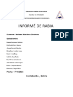 Informe de Rabia