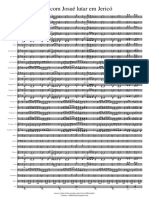 Vem Com Josué Lutar em Jericó - Arranjo 2-Partitura - e - Partes