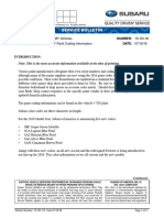 Service Bulletin: NUMBER: 13-101-18 Date: APPLICABILITY: All 2019MY Vehicles SUBJECT: 2019 MY Paint Coding Information