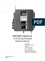 OM-24420 CLX Online Chlorine Manual