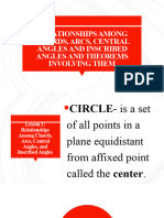 Relationships Among Chords, Arcs, Central Angles