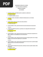 Cuestionario - Control Interno