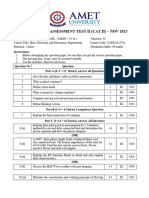 232EE1A13TA - Basic Electrical and Electronics Engineering