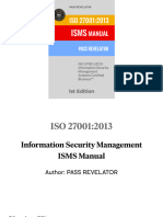 ISO 27001 2013 ISMS Manual PASS REVELATOR