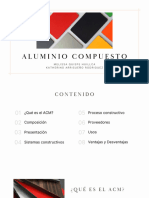 Acm - Sistemas Constructivos No Tradicionales - Panel de Aluminio Compuesto