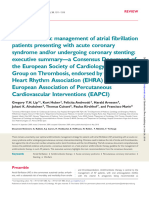 Warfarin Och PCI-guidelines