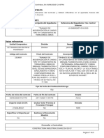 Datos Relevantes de Contrato 034-W-2020