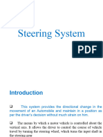 Automotive Steering System