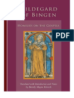 Hildegard of Bingen Homilies On The Gospels (Kienzle Beverly)