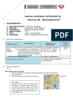 Jueves 13 de Julio - Tecnica de Dactilopintura - Arte