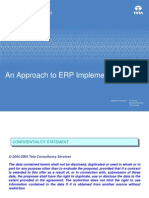 An Approach To ERP Implementation