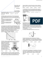 Mecânica Dos Fluidos PDF Lista de Exercícios