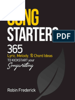 Song Starters - 365 Lyric, Melod - Robin Frederick