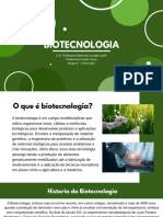 BIOTECNOLOGIA - Grupo 4 (Turma 2001)