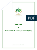 PAkistan Stock Market Rule Book