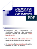 Química de Coordenação - Slides