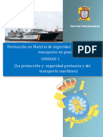 Unidad 1 La Protección y Seguridad Portuaria y Del Transporte Marítimo