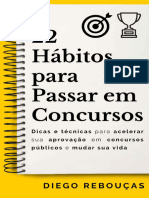 22 Hábitos para Passar em Concursos