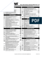 Bearings & Bushings Chassis & Attachments: Slash 4X4 Platinum (Model 6804) Parts List