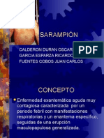 Sarampión, Pediatría.