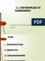 CH1 L'Entreprise Et Son Environnement