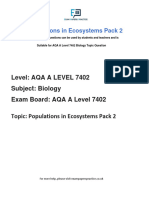 3.7.4 Populations in Ecosystems Pack 2