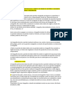 Prova Metodologia e Prática de Ensino de História e Geografia Nos Anos Iniciais Do Ensino Fundamental