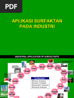 Aplikasi Surfaktan Di Industri